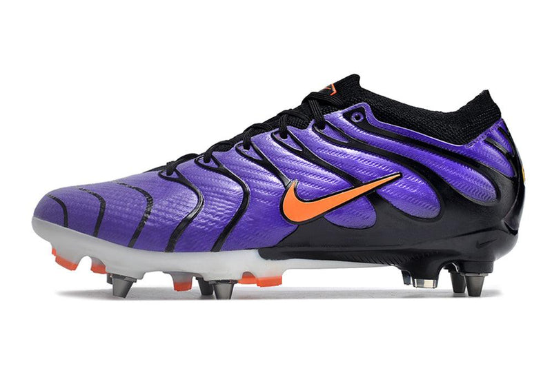 Chuteira Trava Mista Nike Air Zoom Mercurial Vapor 15 Elite Trava Mista Roxa "Air Max TN"
