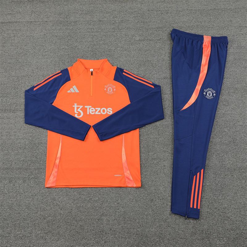 Conjunto Treino Manchester United 24/25 - Laranja