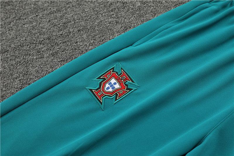 Conjunto Treino Portugal 24/25 - Versão Jogador - Azul claro