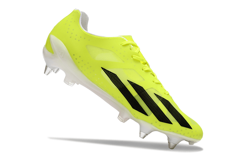 Chuteira Adidas X Crazyfast+ Ponta de Aluminio Verde "	Solar Energy"