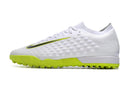 Chuteira Society Nike Phantom Ultra Venom Elite TF Branca e Verde