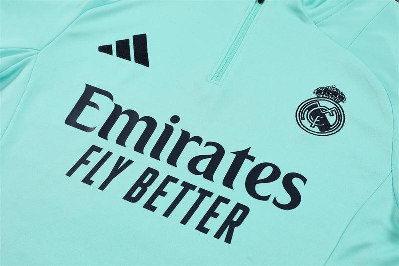 Conjunto Treino Real Madrid 24/25 - Azul claro