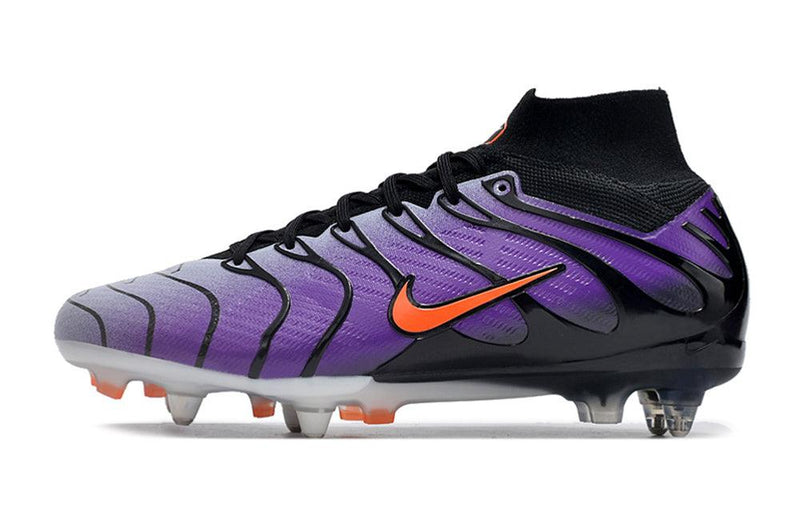 Chuteira Trava Mista Nike Air Zoom Mercurial Superfly 9 Elite - Roxa "Air Max TN"