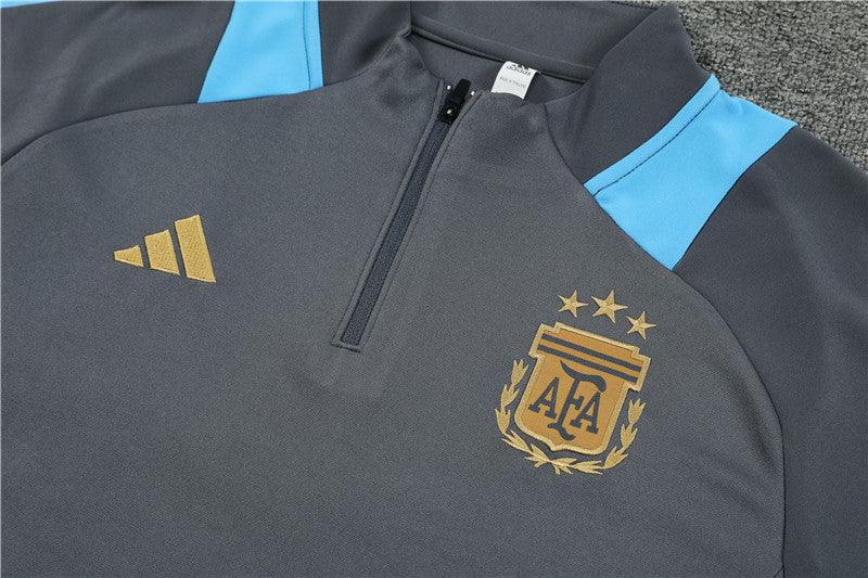 Conjunto Treino Argentina 24/25 - Cinza