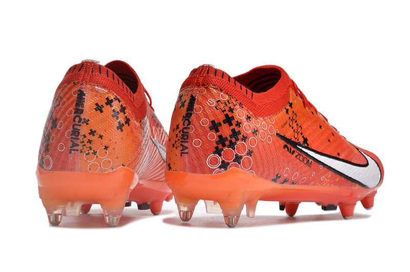 Chuteira Trava Mista  Nike Air Zoom Mercurial Vapor 15 Elite Ponta de Aluminio Vermelha "Dream Speed 7"