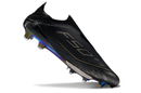 Chuteira Campo Adidas F50+ LL FG Preta e Dourada "Dark Spark Pack"