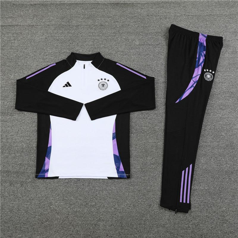 Conjunto Treino Alemanha 24/25 - Branco e preto