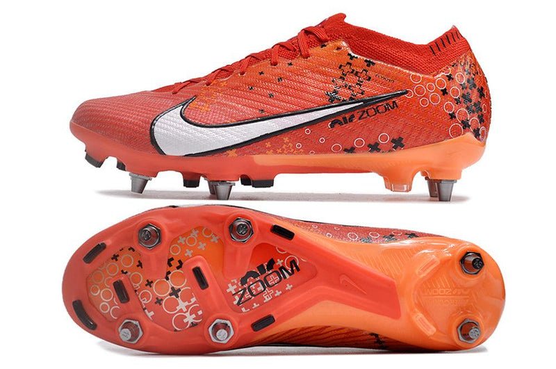 Chuteira Trava Mista  Nike Air Zoom Mercurial Vapor 15 Elite Trava Mista Vermelha "Dream Speed 7"