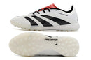 Chuteira Society Adidas Predator Elite TF Branca, Preta e Vermelha