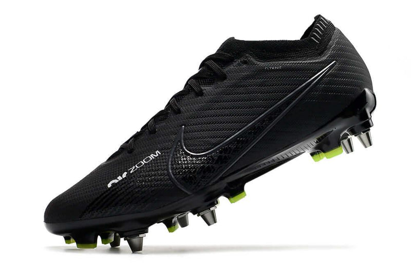 Chuteira Trava Mista Nike Air Zoom Mercurial Vapor 15 Elite Trava Mista Preta "Shadow Pack"