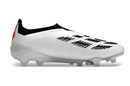 Chuteira Campo Adidas Predator LL Elite FG Branca e Preto
