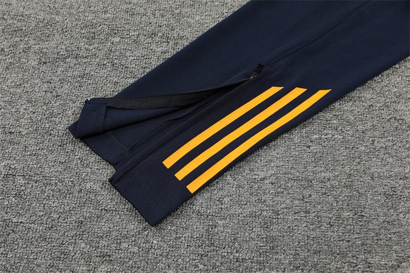 Conjunto Treino Real Madrid 24/25 - Branco e azul