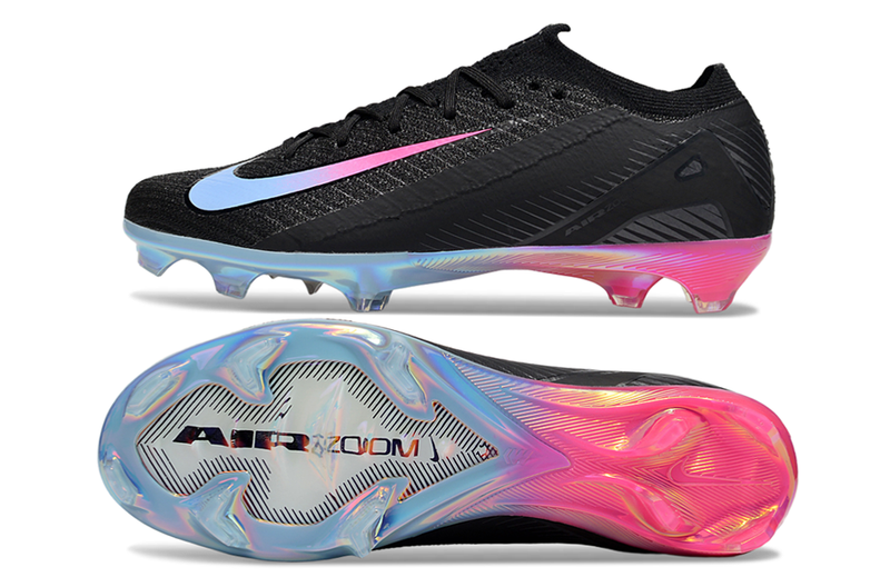 CHUTEIRA NIKE MERCURIAL VAPOR 16 ELITE CAMPO - ROSA E PRETA