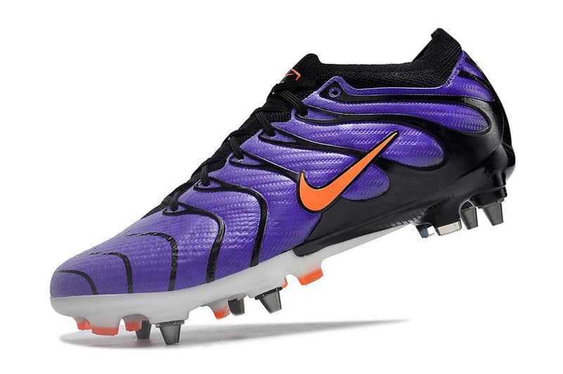 Chuteira Trava Mista Nike Air Zoom Mercurial Vapor 15 Elite Trava Mista Roxa "Air Max TN"