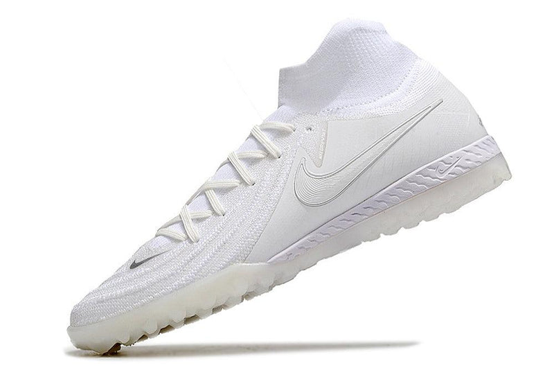Chuteira Society Nike Phantom Luna Elite TF Branca "Pearlized Pack"