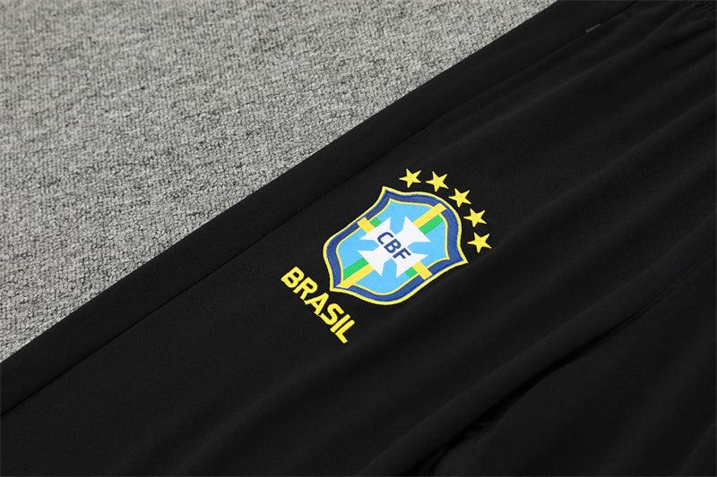Conjunto Treino Brasil 24/25 - Versão Jogador - Preto