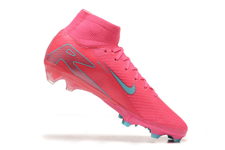 Chuteira Campo Nike Air Zoom Mercurial Superfly 16 Elite FG Branca, Laranja e Preto "Electric Pack"