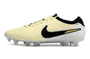 Chuteira Campo Nike Tiempo Legend 10 Elite FG Bege e Branca "Mad Ready Pack"