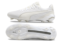 Chuteira Campo Puma King Ultimate FG Branca "Whiteout Pack"