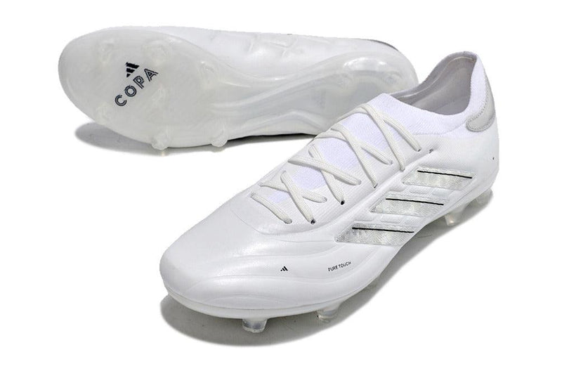 Chuteira Campo Adidas Copa Pure II+ FG Branca