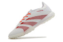 Chuteira Society Adidas Predator Elite TF Branca e Vermelha