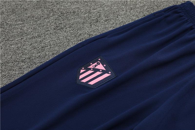 Conjunto Treino Atlético de Madrid 24/25 - Versão Jogador - Azul e rosa