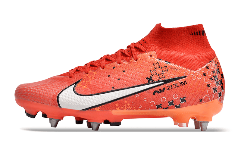 Chuteira Trava Mista Nike Air Zoom Mercurial Superfly 9 Elite Trava Mista Vermelha "Dream Speed 7"