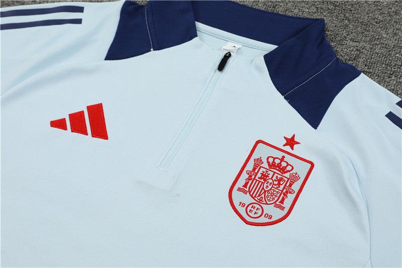 Conjunto Treino Espanha 24/25 - Azul claro e marinho