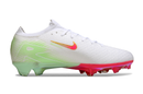 CHUTEIRA NIKE MERCURIAL VAPOR 16 ELITE CAMPO - BRANCA E VERDE