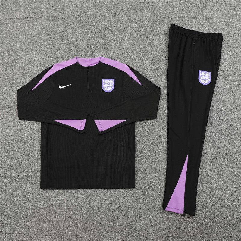 Conjunto Treino Inglaterra 24/25 - Versão Jogador - Preto
