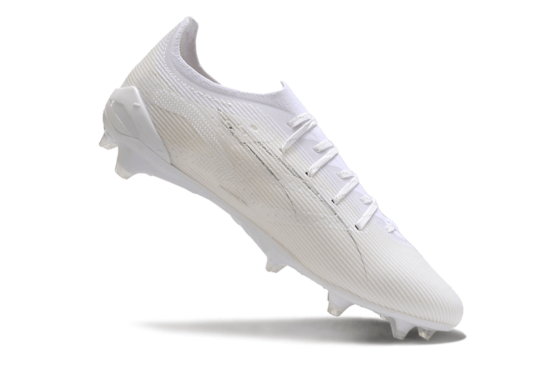 Chuteira Campo Puma Ultra 5 Ultimate FG Branca "Brilliance Pack"