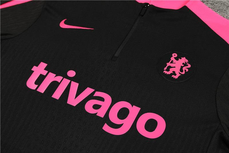 Conjunto Treino Chelsea 24/25 - Versão Jogador - Preto