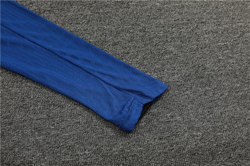 Conjunto Treino Barcelona 24/25 - Versão Jogador - Azul e preto