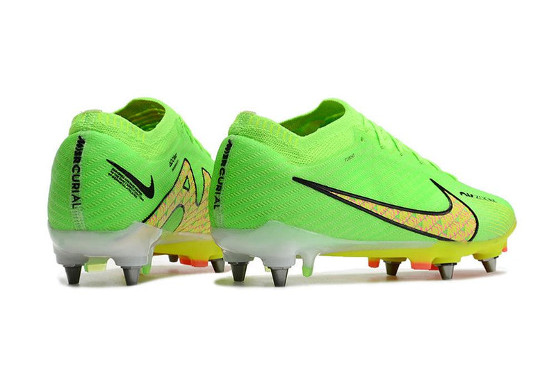 Chuteira Trava Mista Nike Air Zoom Mercurial Vapor 15 Elite Trava Mista Verde