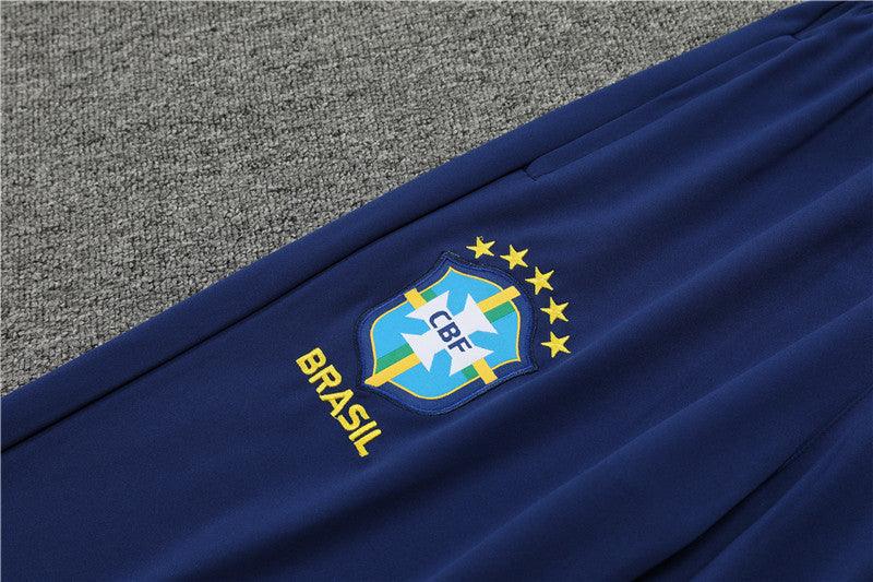 Conjunto Treino Brasil 24/25 - Versão Jogador - Verde água e azul