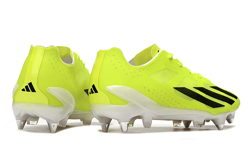 Chuteira Adidas X Crazyfast+ Ponta de Aluminio Verde "	Solar Energy"