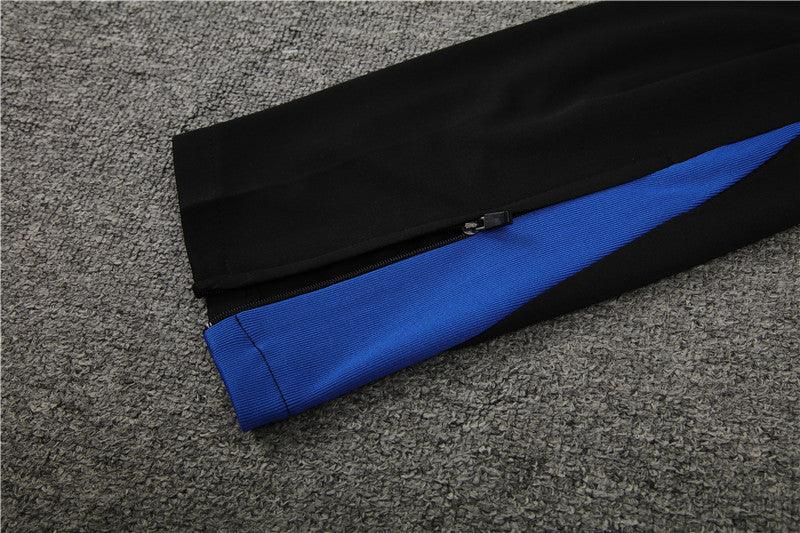 Conjunto Treino Barcelona 24/25 - Versão Jogador - Azul e preto