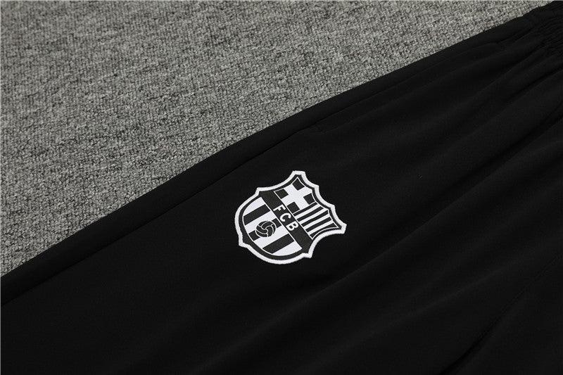 Conjunto Treino Barcelona 24/25 - Versão Jogador - Preto