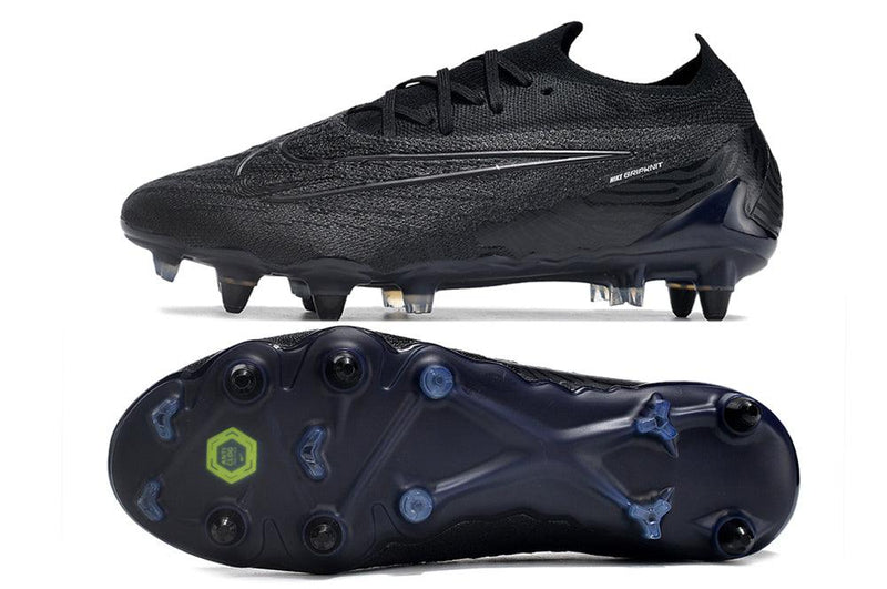 Chuteira Trava Mista Nike Phantom GX Elite Trava Mista Preta "AllBlack"