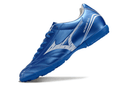 Chuteira Society Mizuno Morelia Classic Azul TF "Mugen Pack"