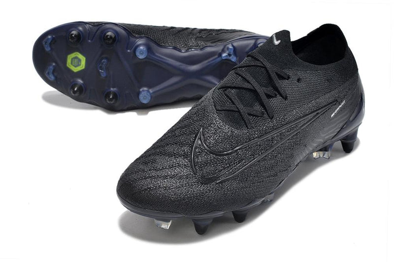 Chuteira Trava Mista Nike Phantom GX Elite Trava Mista Preta "AllBlack"