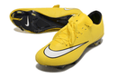 Chuteira Campo Nike Retrô Mercurial Vapor 10 FG Amarela e Branca