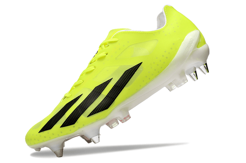 Chuteira Adidas X Crazyfast+ Ponta de Aluminio Verde "	Solar Energy"
