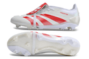Chuteira Campo Adidas Predator FT 30 Elite FG Branca e Vermelha